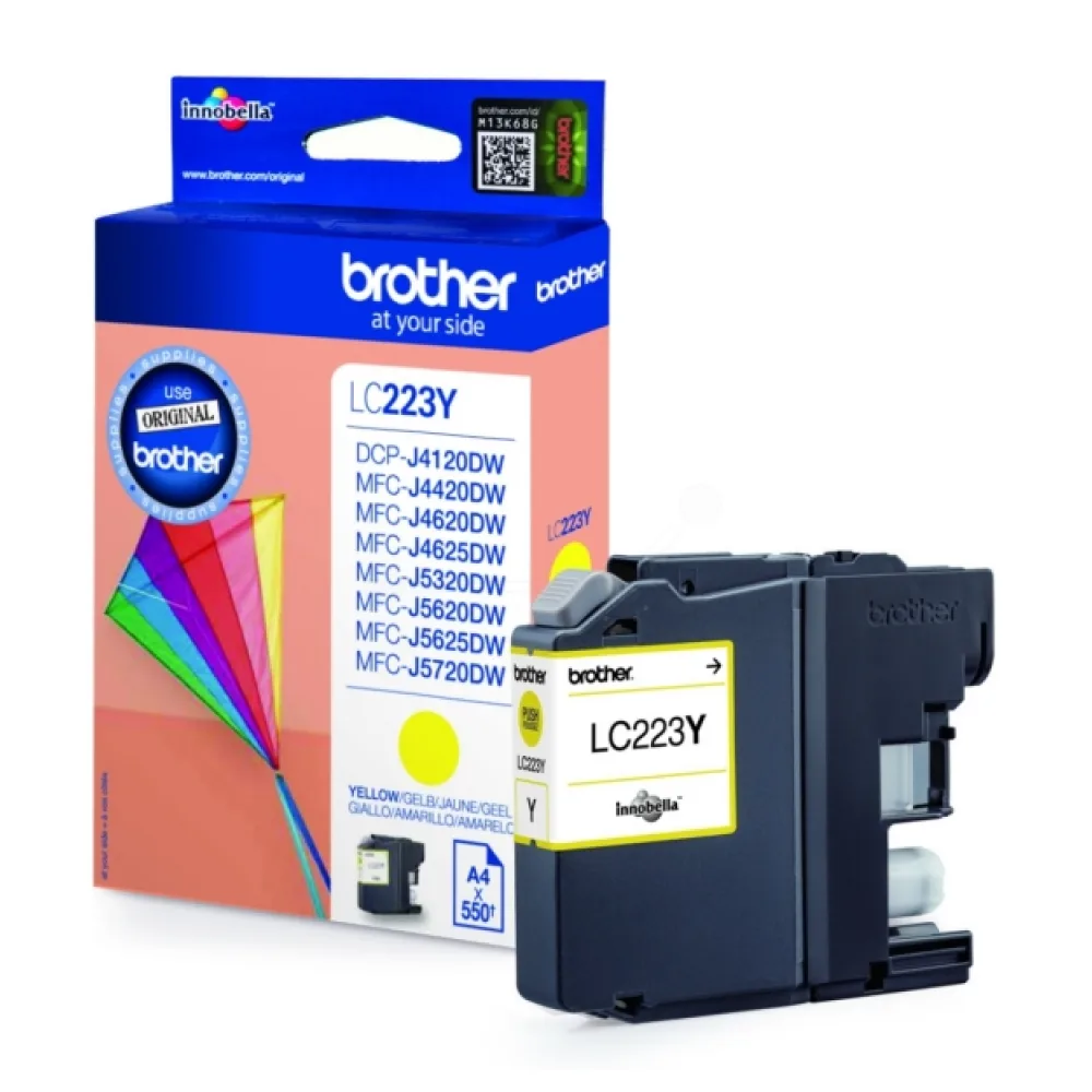 Original Brother LC223Y Tintenpatrone gelb