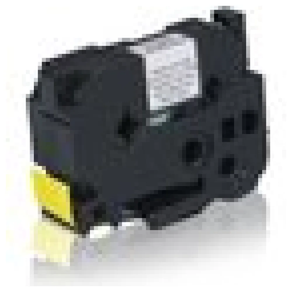 Brother TZEFX651 P-Touch Farbband schwarz auf gelb Laminat 24mm x 8m Kompatibel – Bild 3