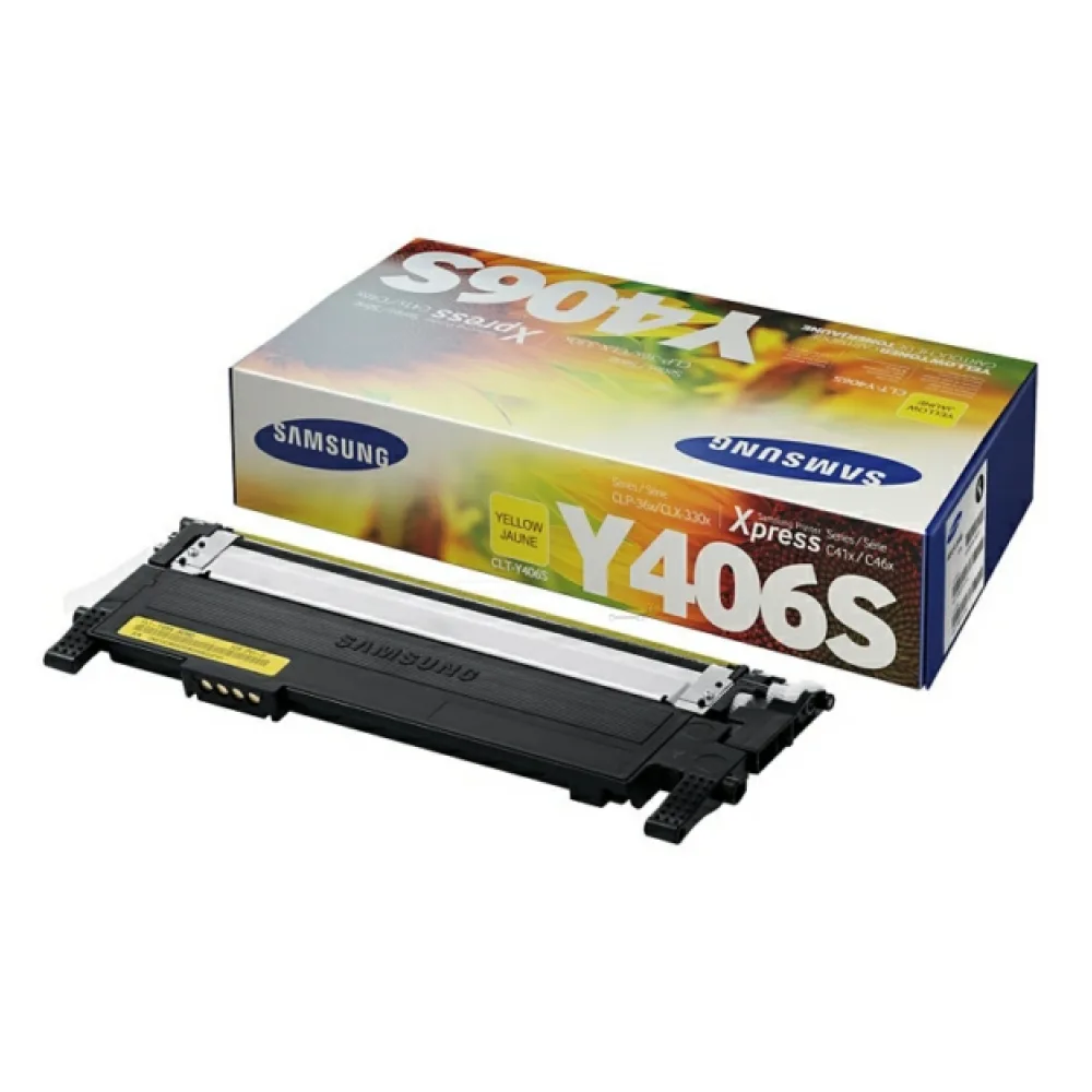 Original Samsung / HP SU462A / CLTY406S Toner gelb