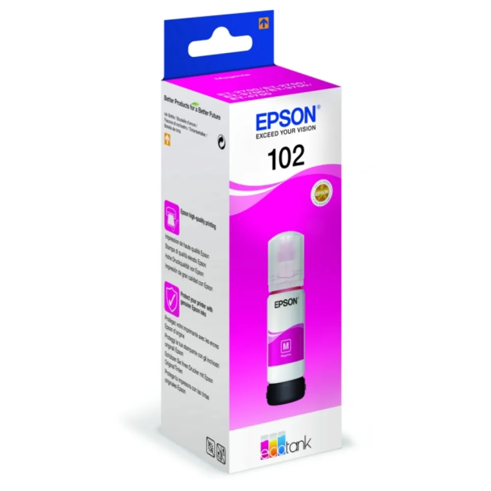Original Epson C13T03R340 / 102 Tintenflasche magenta