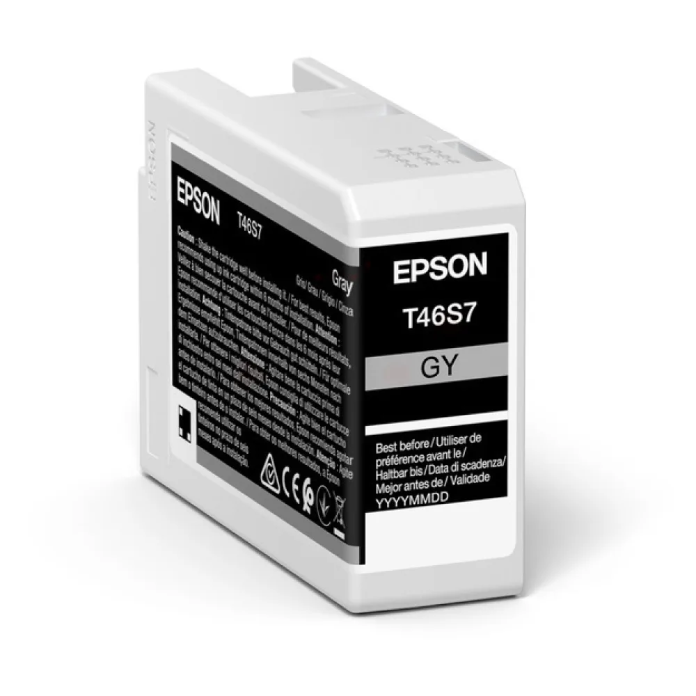 Original Epson C13T46S700 / T46S7 Tintenpatrone grau