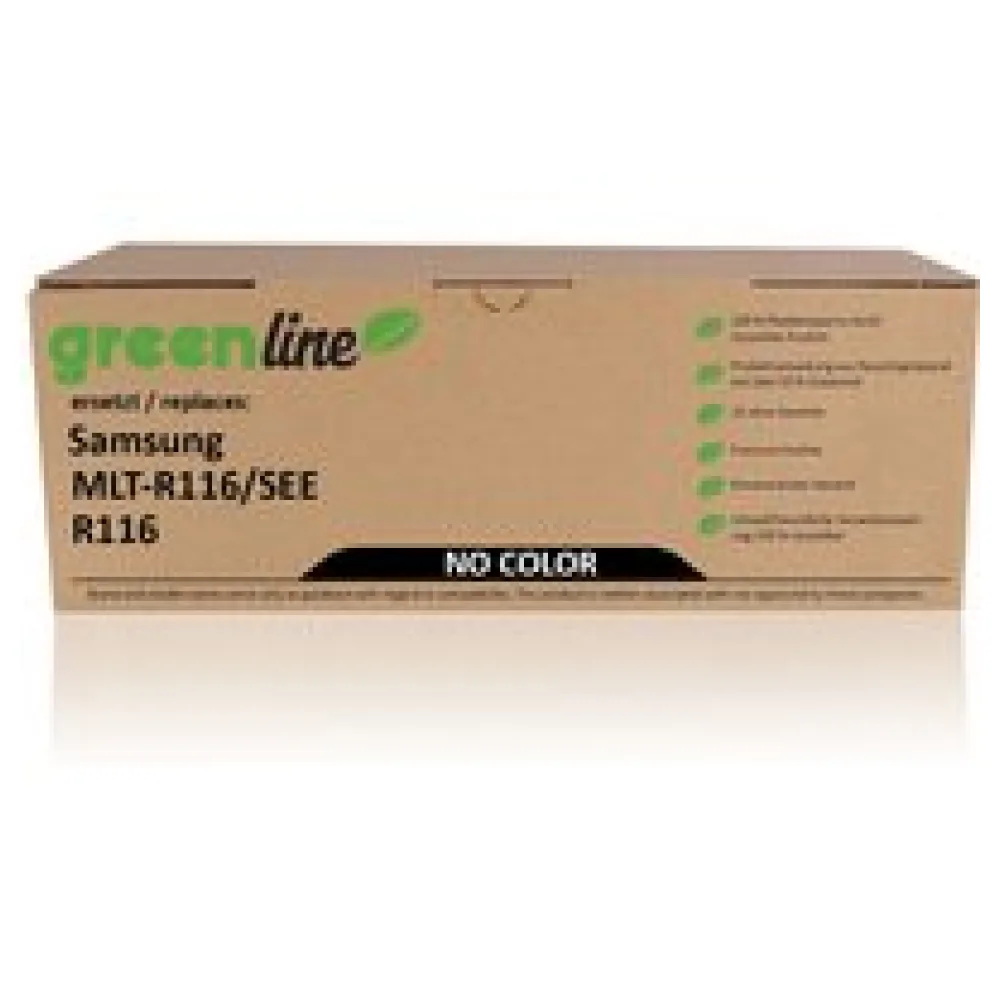 greenline ersetzt Samsung / HP MLT-R 116/SEE / R116 Trommel, farblos – Bild 2