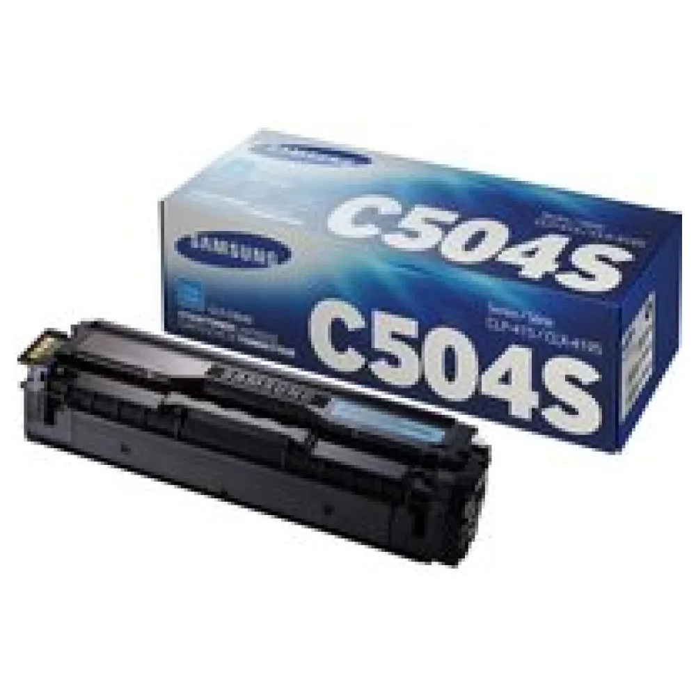 Original Samsung / HP SU025A / CLTC504S Toner cyan – Bild 2