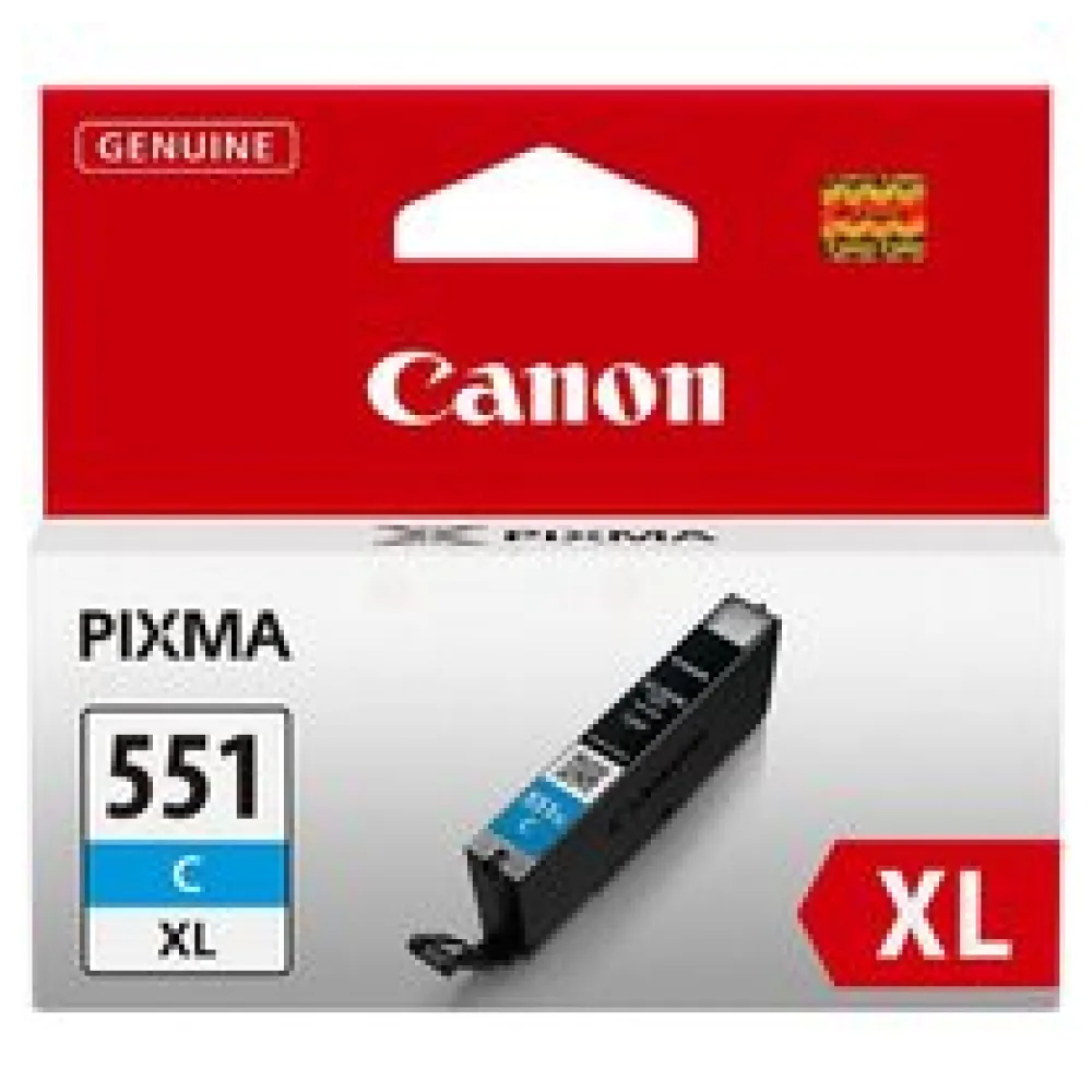 Original Canon 6444B001 / CLI551CXL Tintenpatrone cyan – Bild 2