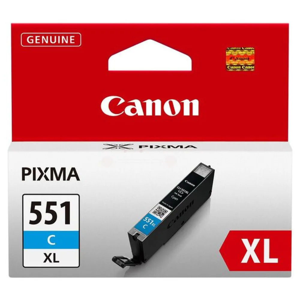 Original Canon 6444B001 / CLI551CXL Tintenpatrone cyan