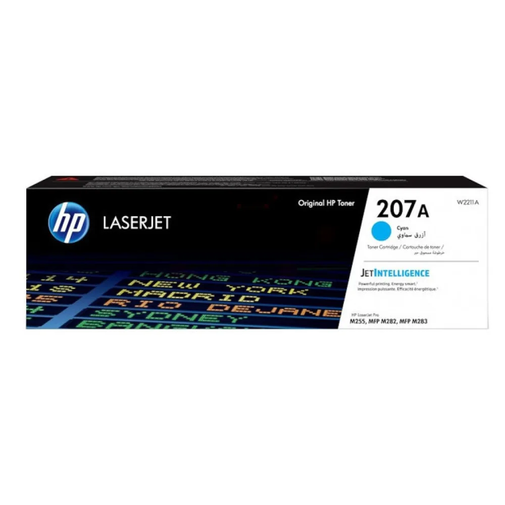 Original HP W2211A / 207A Toner cyan