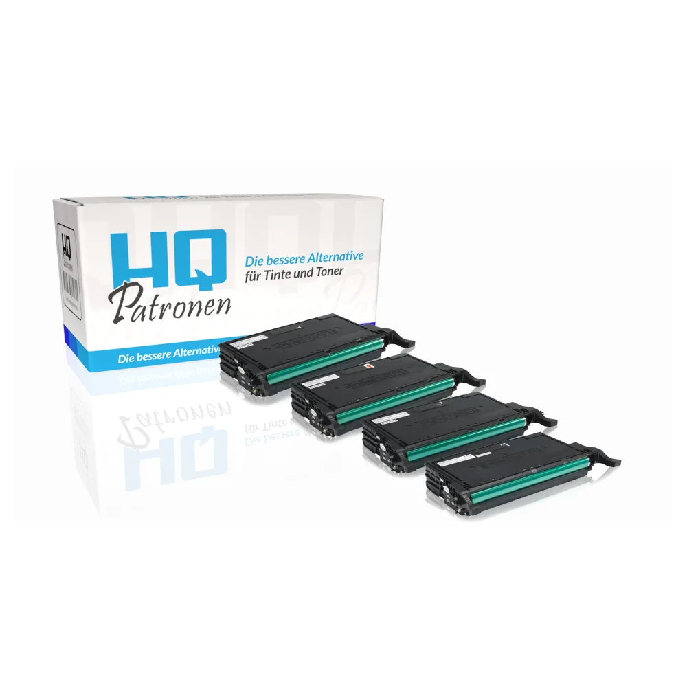 Multipack kompatibel zu Samsung / HP CLT-5082L/ELS / 5082L enthält 4x Tonerkartusche