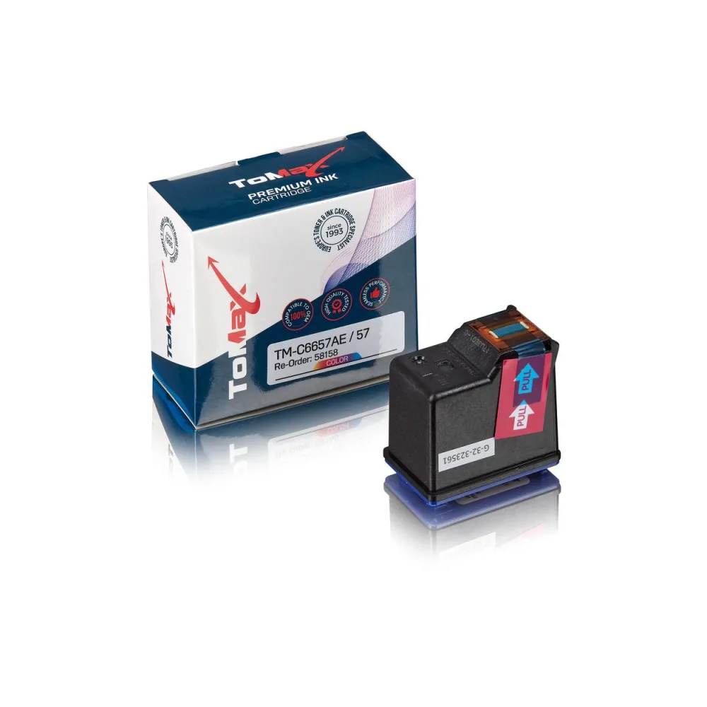 ToMax Premium ersetzt HP C6657AE / 57 Druckkopfpatrone, color