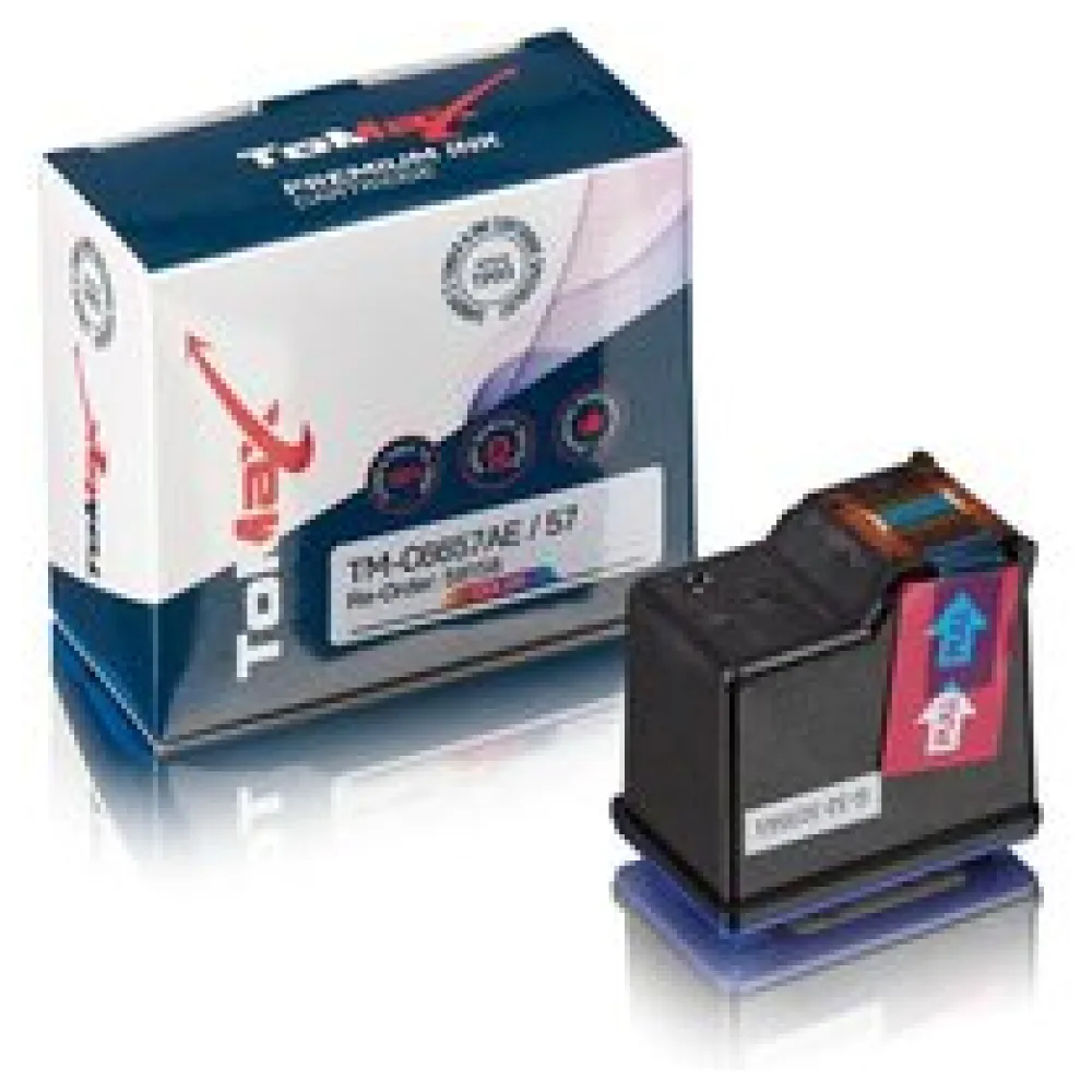 ToMax Premium ersetzt HP C6657AE / 57 Druckkopfpatrone, color – Bild 2