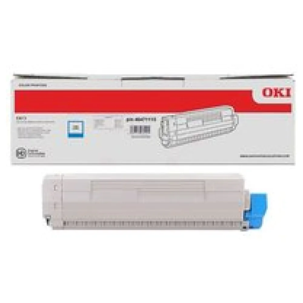 Original OKI 46471115 Toner cyan – Bild 2