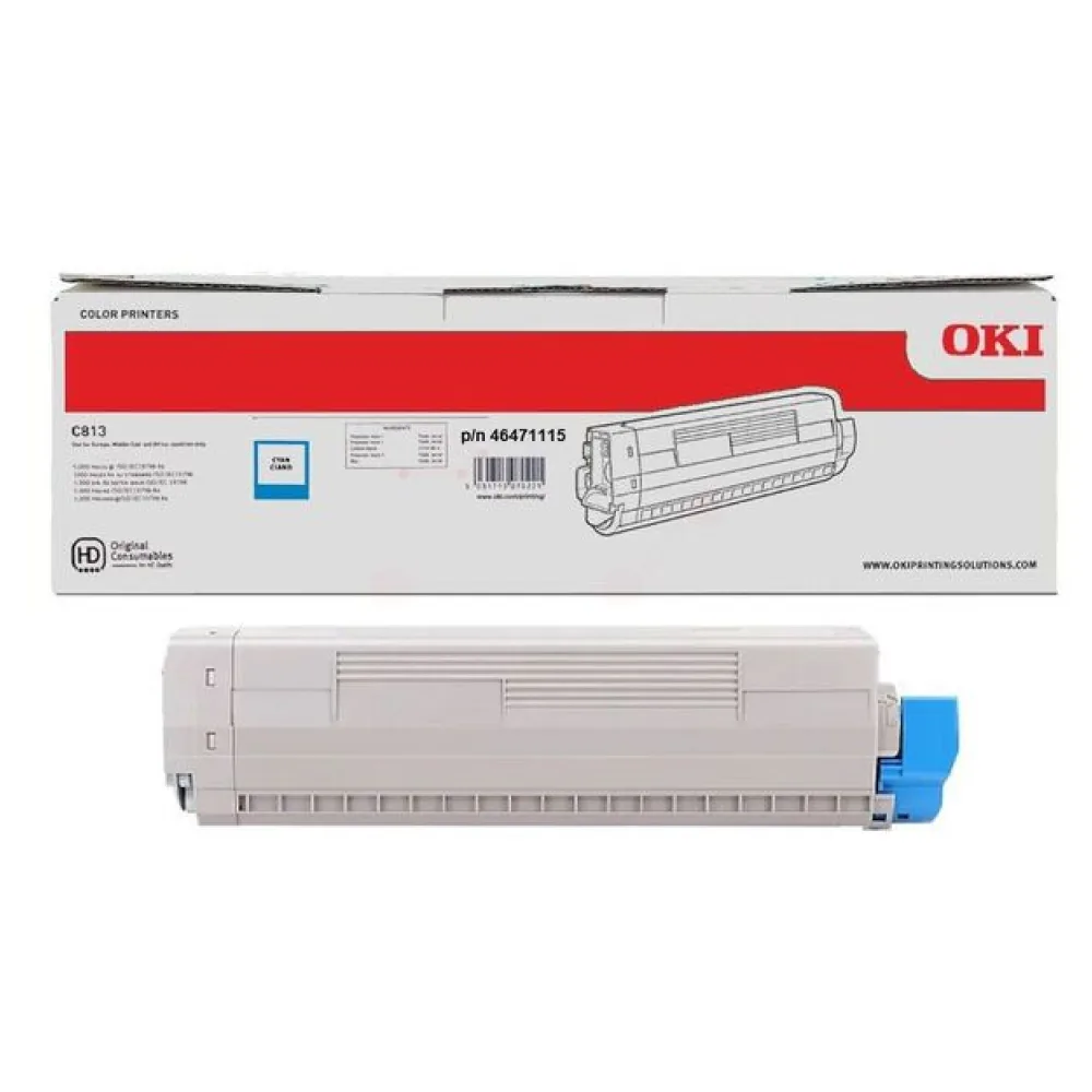 Original OKI 46471115 Toner cyan
