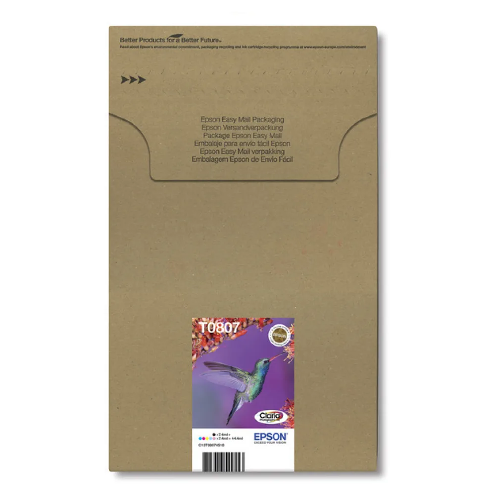 Original Epson C13T08074510 / T0807 Tintenpatrone MultiPack