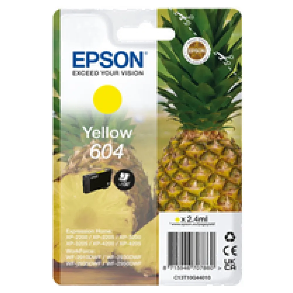 Original Epson C13T10G44010 / 604 Tintenpatrone gelb – Bild 2