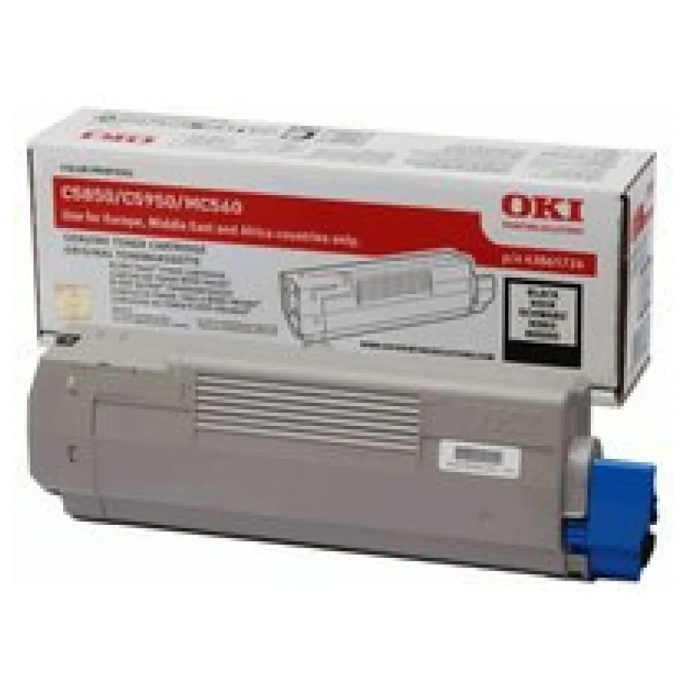 Original OKI 43865724 Toner schwarz – Bild 2