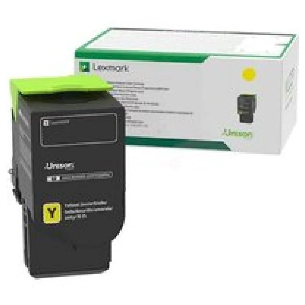 Original Lexmark 78C20Y0 Toner gelb – Bild 2
