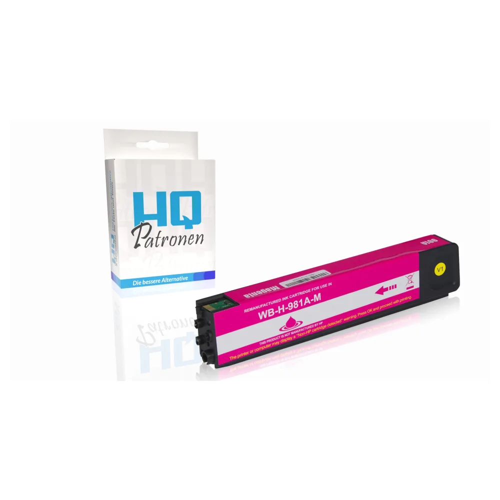 Kompatibel zu HP J3M69A / 981A Tintenpatrone, magenta