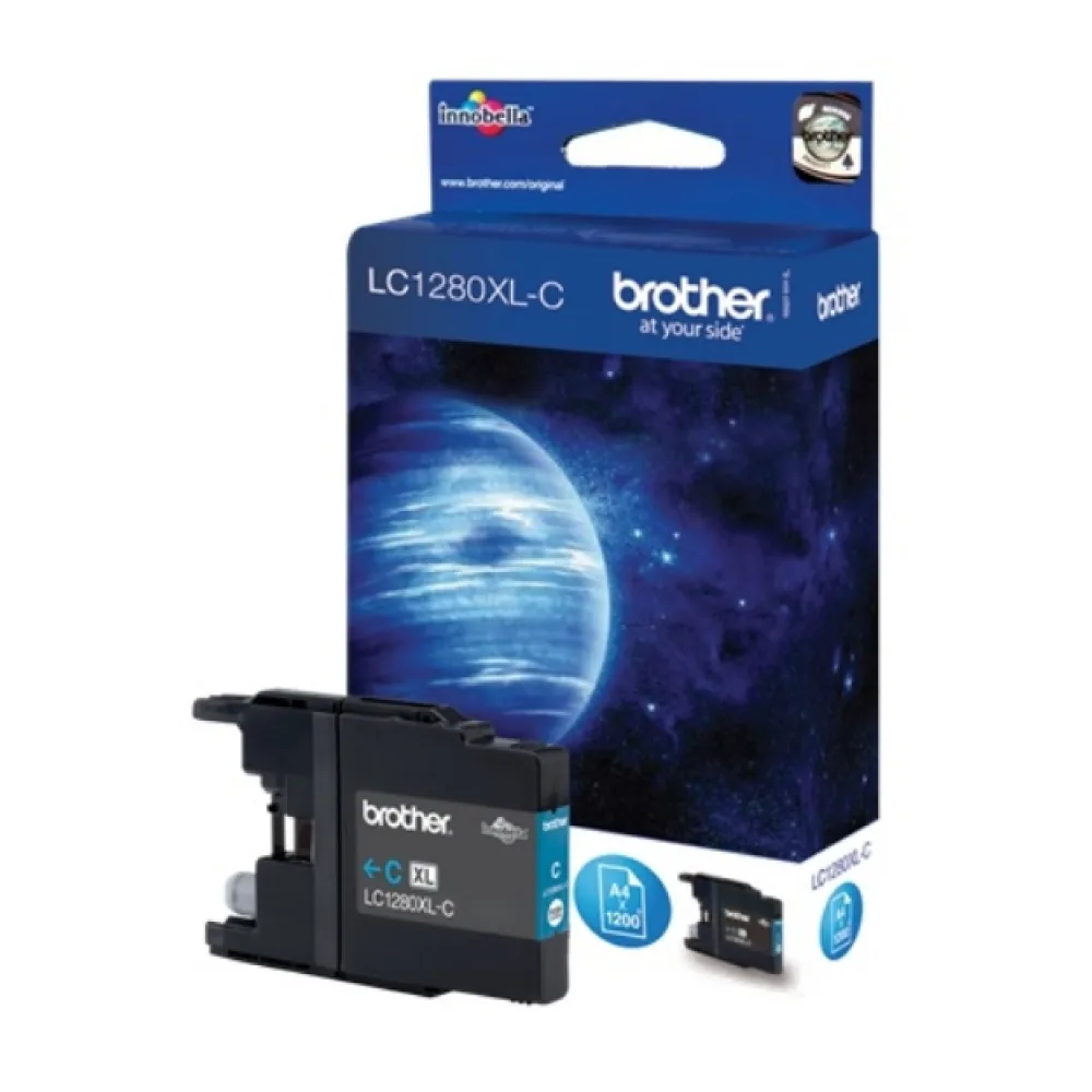 Original Brother LC1280XLC Tintenpatrone cyan