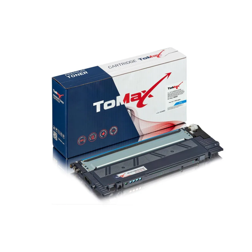 ToMax Premium ersetzt Samsung / HP CLT-C406S/ELS / C406 Toner, cyan