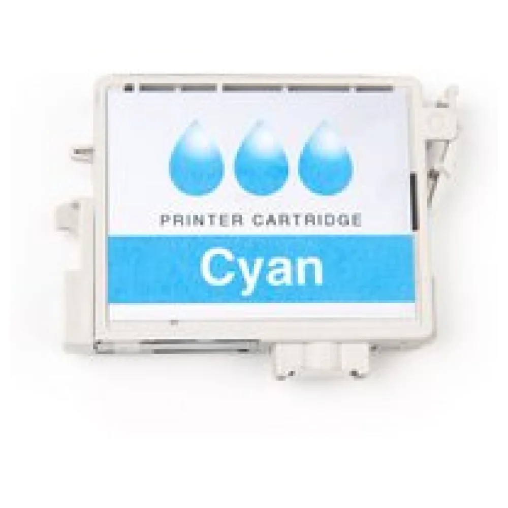 Kompatibel zu HP C9452A / 70 Tintenpatrone, cyan – Bild 2