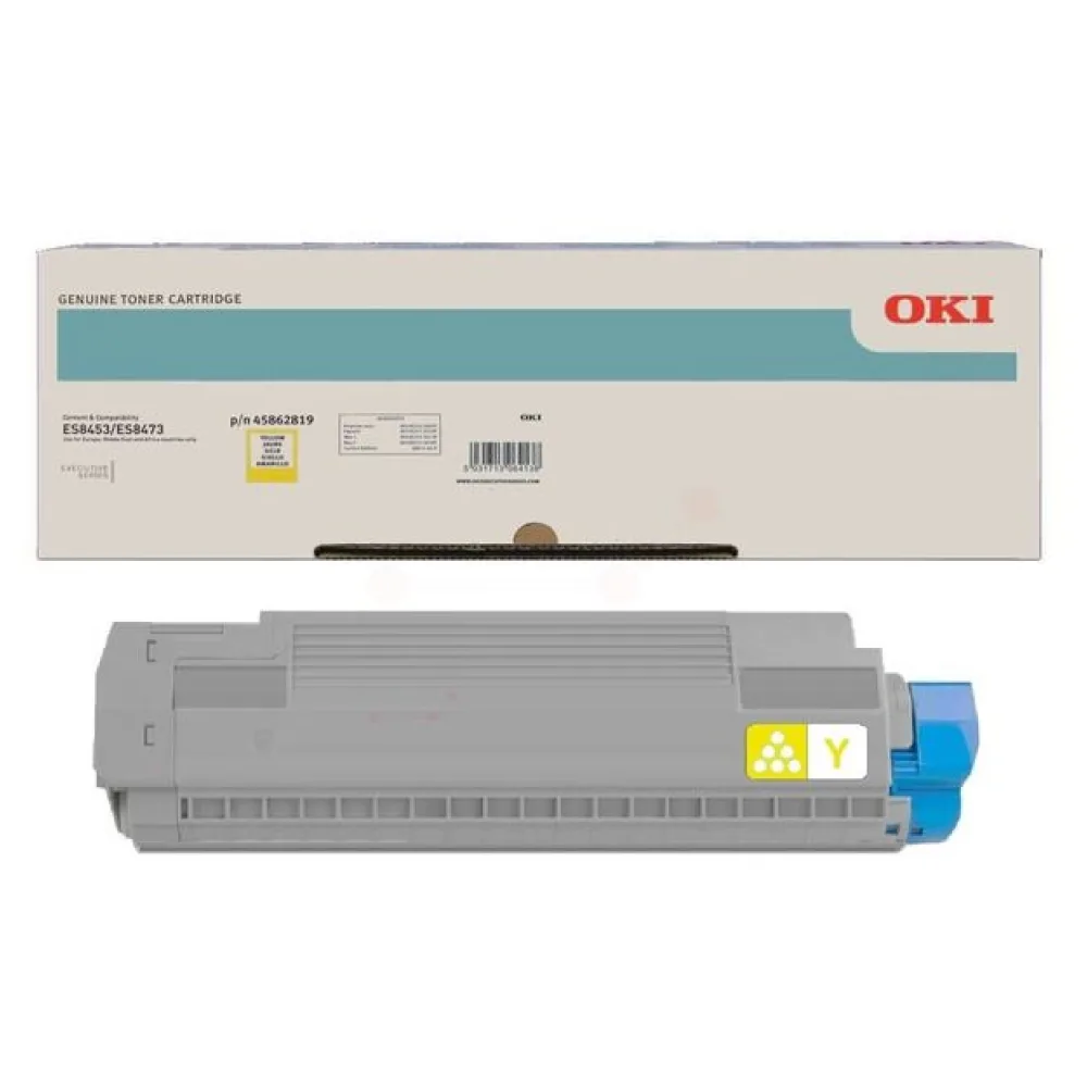 Original OKI 45862819 Toner gelb