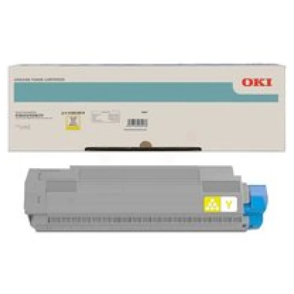 Original OKI 45862819 Toner gelb – Bild 2