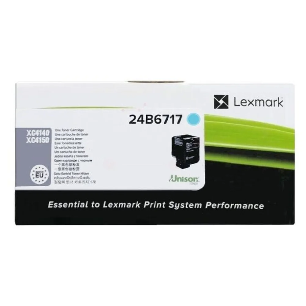 Original Lexmark 24B6717 Toner cyan