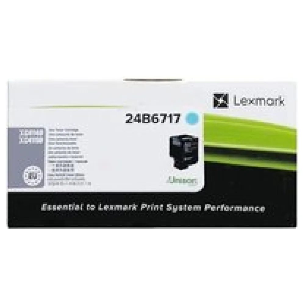 Original Lexmark 24B6717 Toner cyan – Bild 2