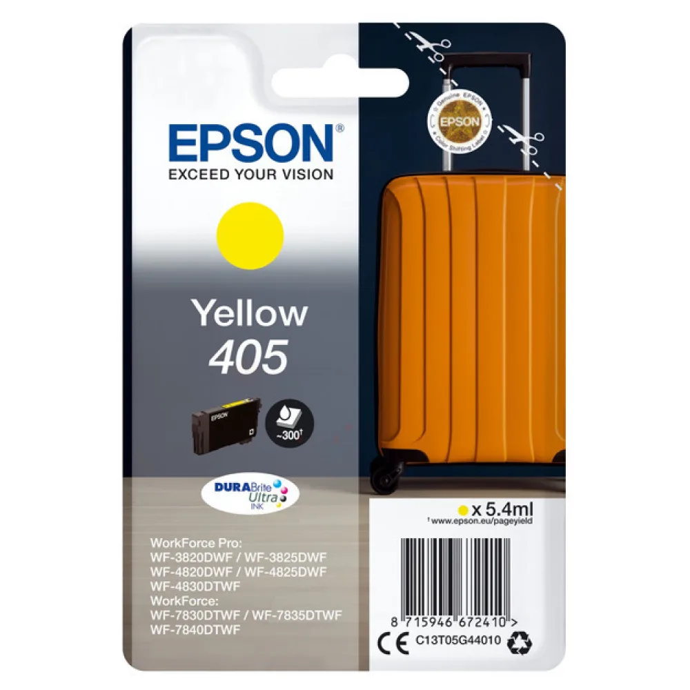 Original Epson C13T05G44010 / 405 Tintenpatrone gelb
