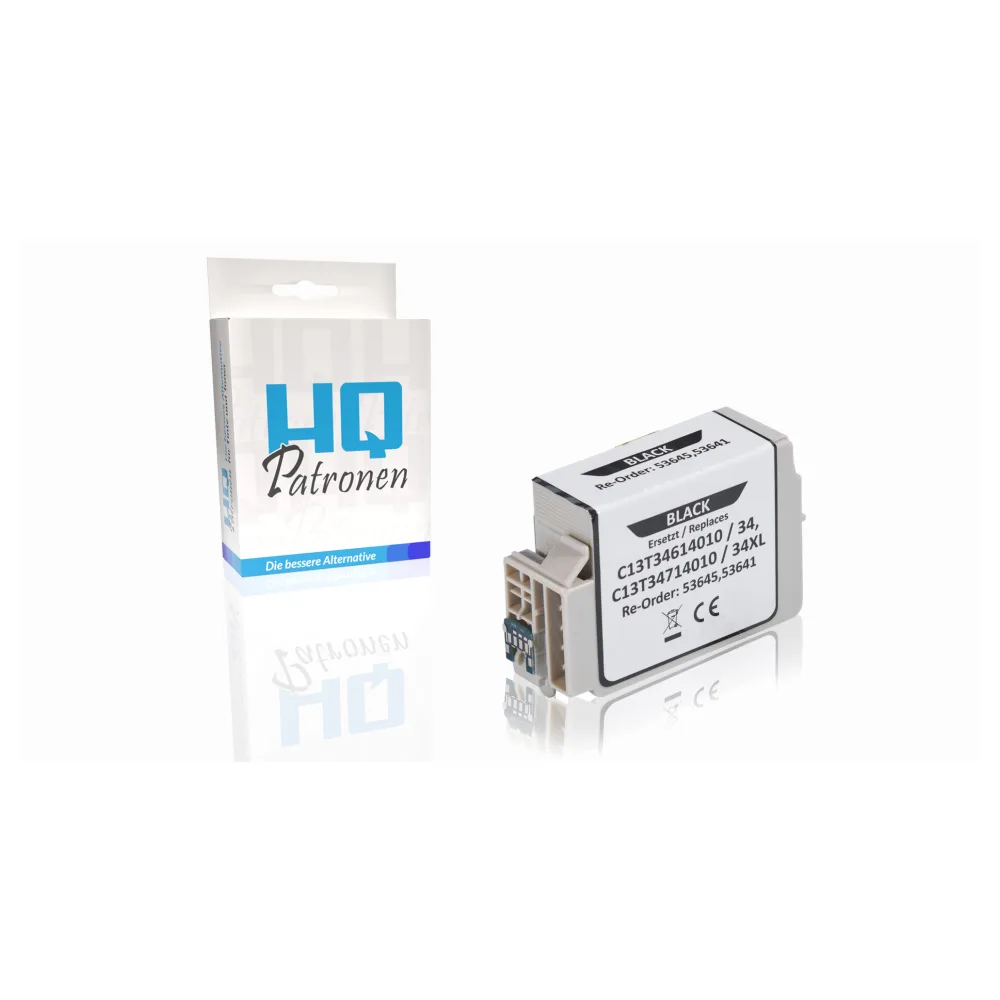 Kompatibel zu Epson C13T34714010 / 34XL Tintenpatrone, schwarz