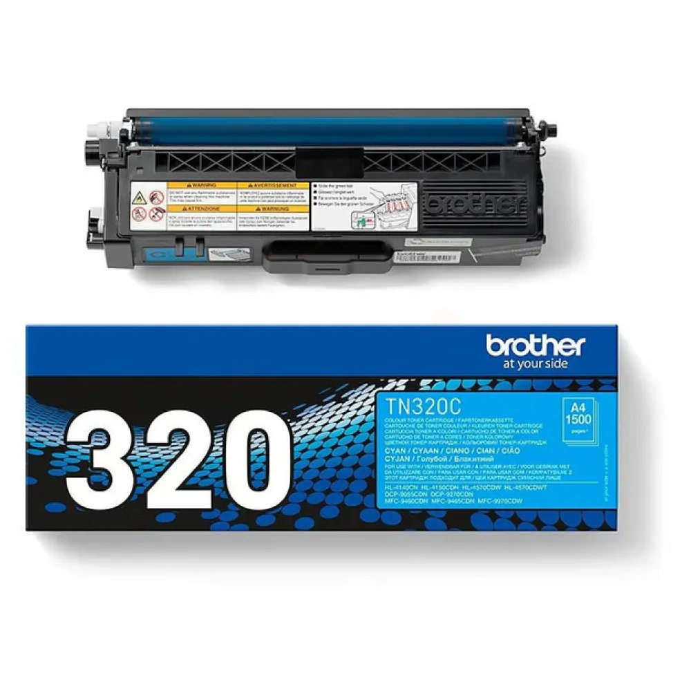 Original Brother TN320C Toner cyan