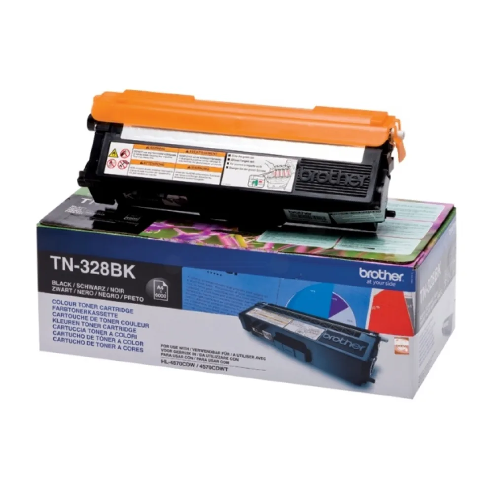 Original Brother TN328BK Toner schwarz