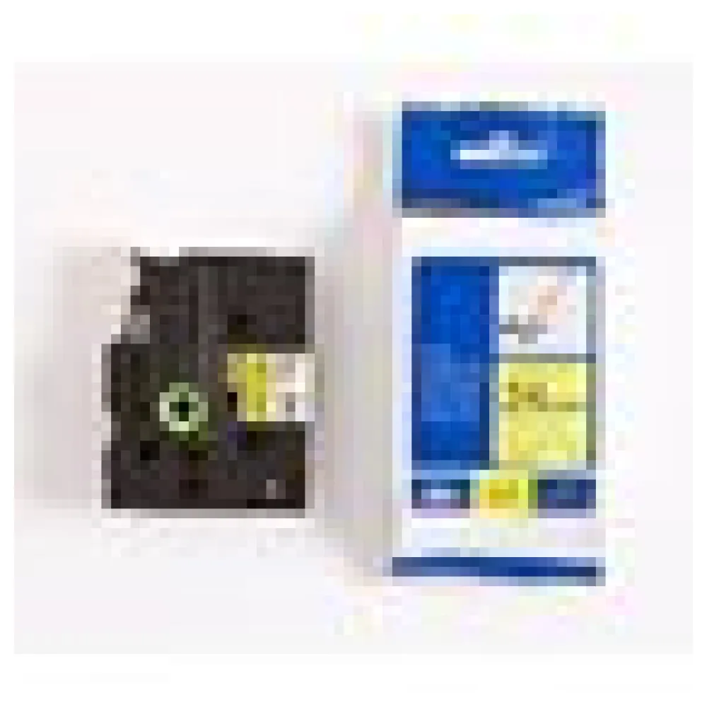 Original Brother TZEFX651 P-Touch Farbband schwarz auf gelb Laminat 24mm x 8m – Bild 3