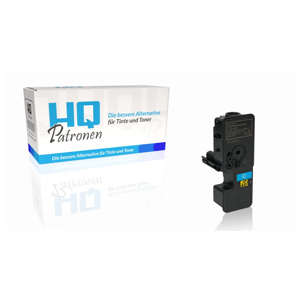 Kompatibel zu Kyocera 1T02R7CNL0 / TK-5240C Tonerkartusche, cyan