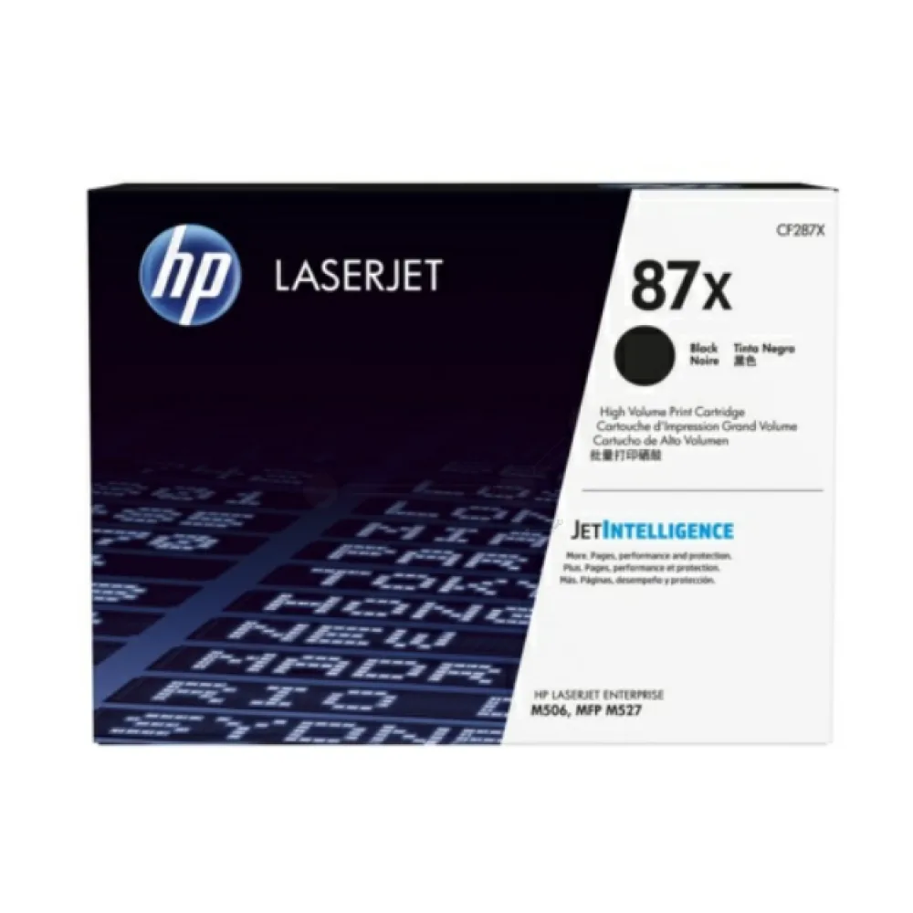 Original HP CF287X / 87X Toner schwarz