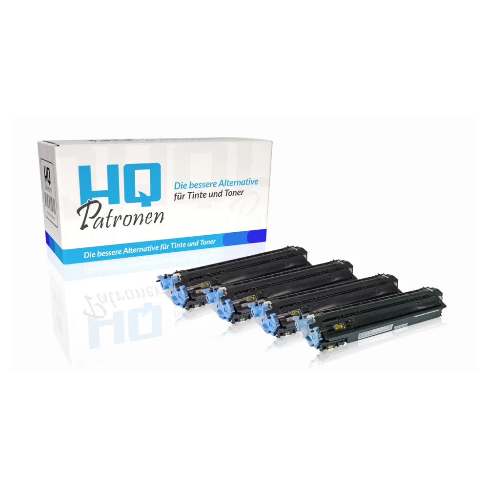 Multipack kompatibel zu HP 124A enthält 4x Tonerkartusche