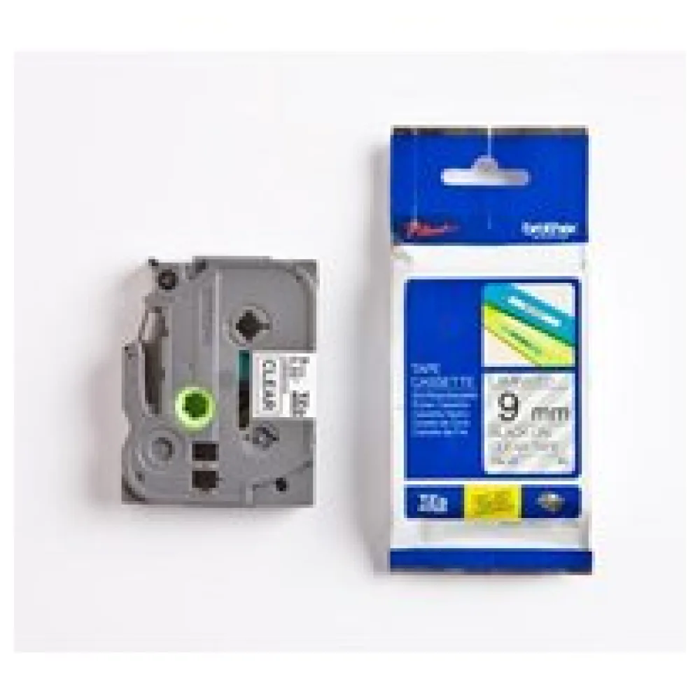 Original Brother TZE121 P-Touch Farbband schwarz auf transparent Laminat 9mm x 8m – Bild 2