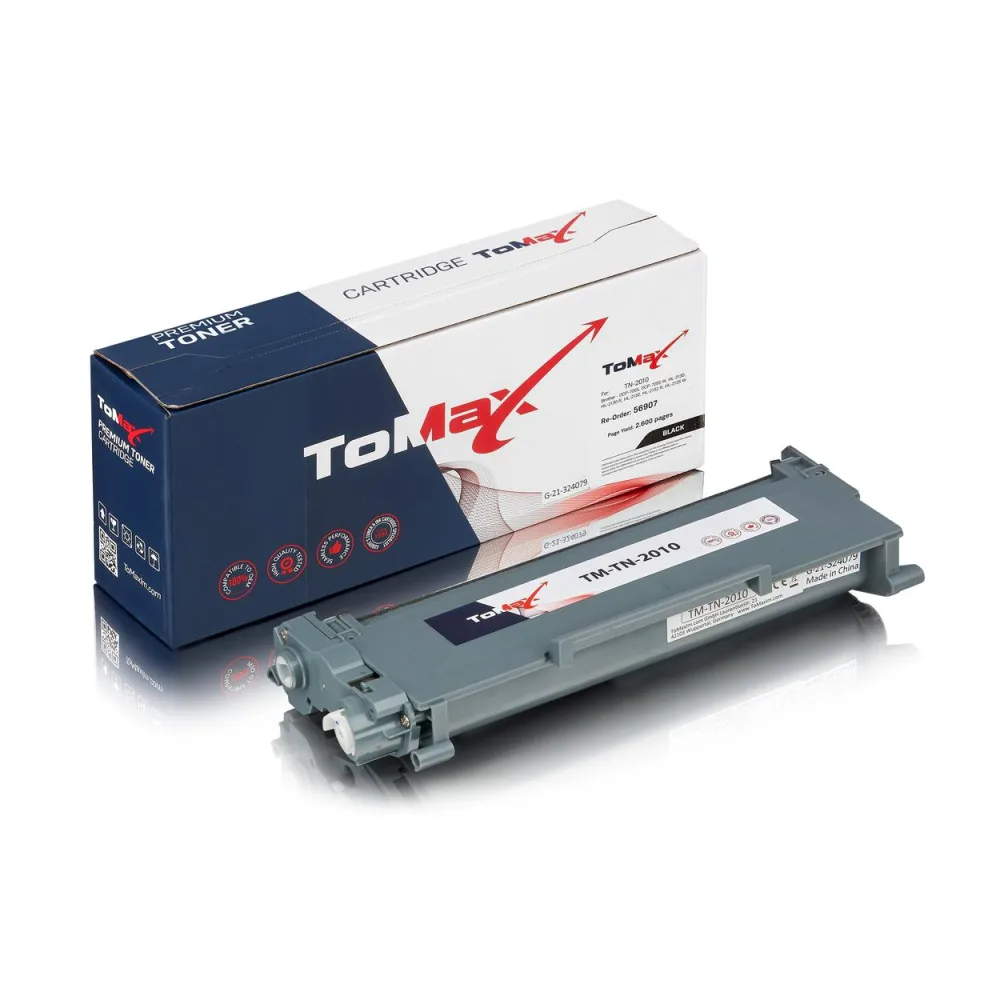 ToMax Premium ersetzt Brother TN-2010 XL Toner, schwarz