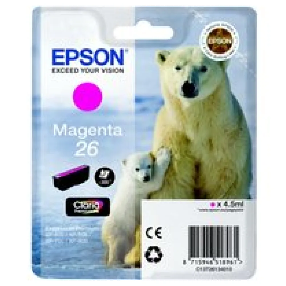 Original Epson C13T26134012 / 26 Tintenpatrone magenta – Bild 2
