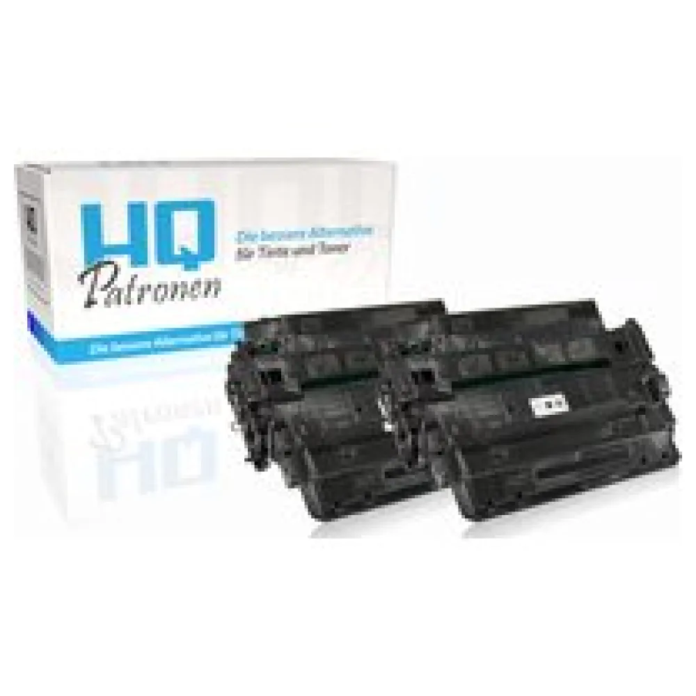 Sparset kompatibel zu HP CE 255 X / 55X enthält 2x Tonerkartusche – Bild 2