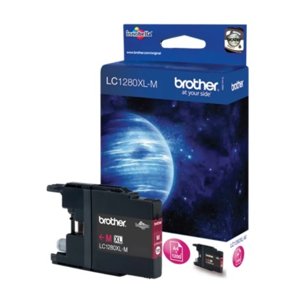 Original Brother LC1280XLM Tintenpatrone magenta