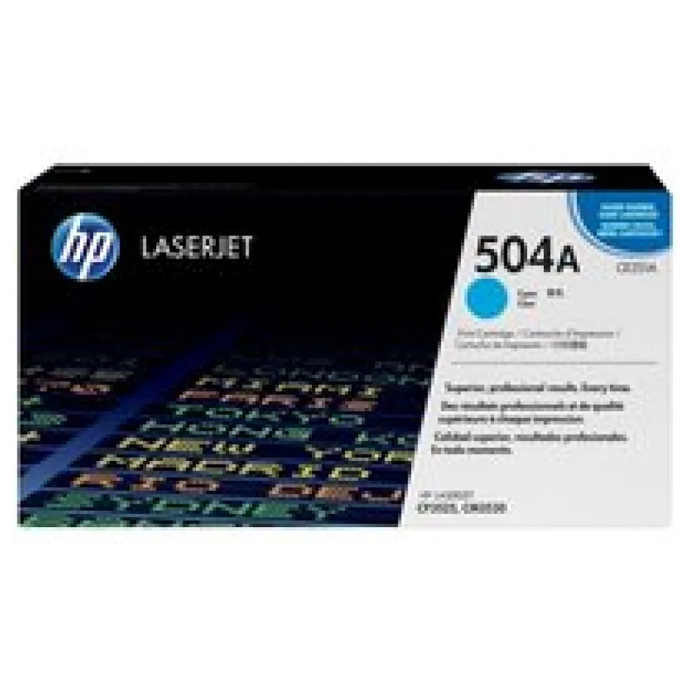 Original HP CE251A / 504A Toner cyan – Bild 2