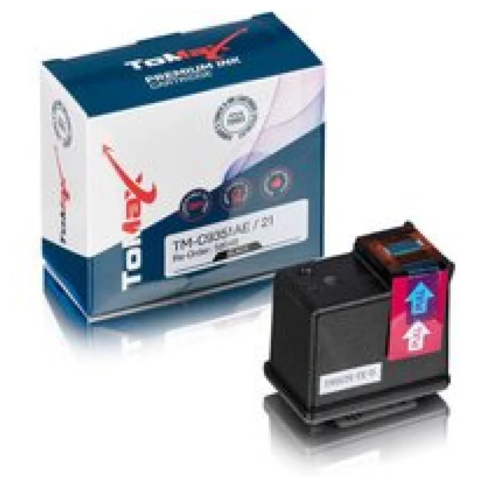 ToMax Premium ersetzt HP C9351AE / 21 Druckkopfpatrone, schwarz – Bild 2