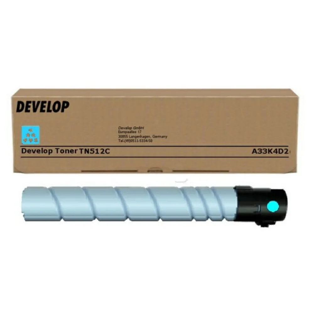 Original Develop A33K4D2 / TN512C Toner cyan
