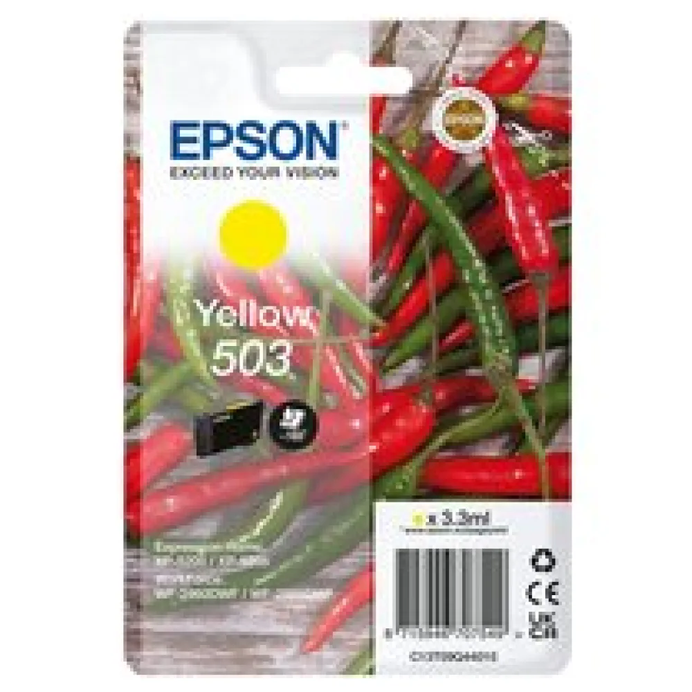 Original Epson C13T09Q44020 / 503 Tintenpatrone gelb – Bild 2