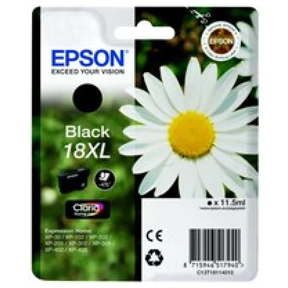 Original Epson C13T18114012 / 18XL Tintenpatrone schwarz – Bild 2