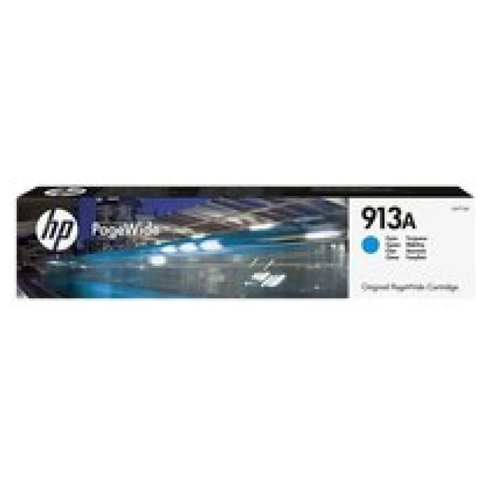 Original HP F6T77AE / 913A Tintenpatrone cyan – Bild 2
