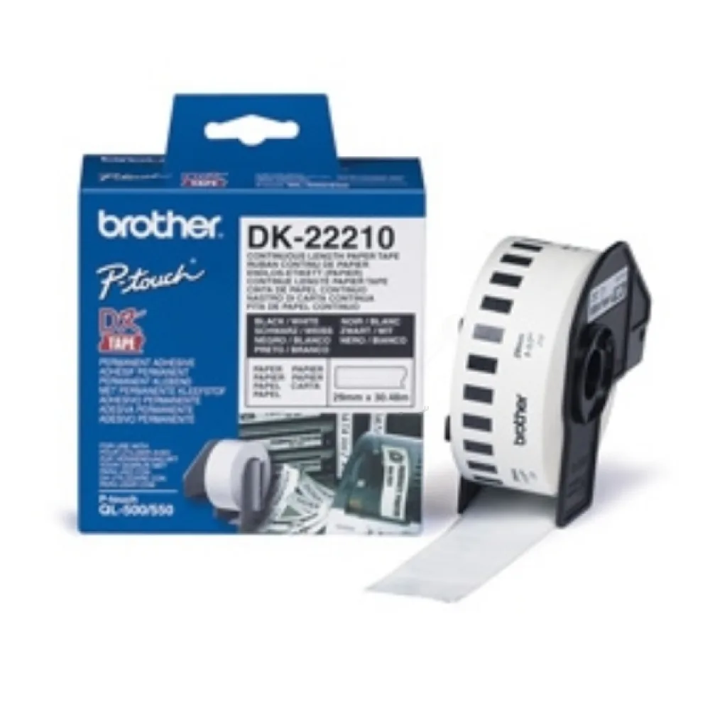 Original Brother DK22210 P-Touch Etiketten