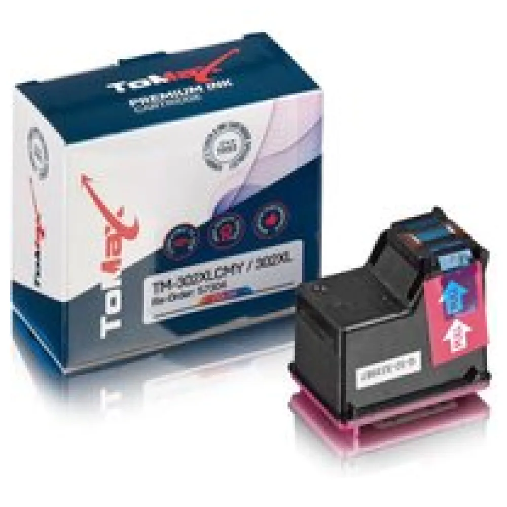 ToMax Premium ersetzt HP F6U67AE / 302XL Druckkopfpatrone, color – Bild 2