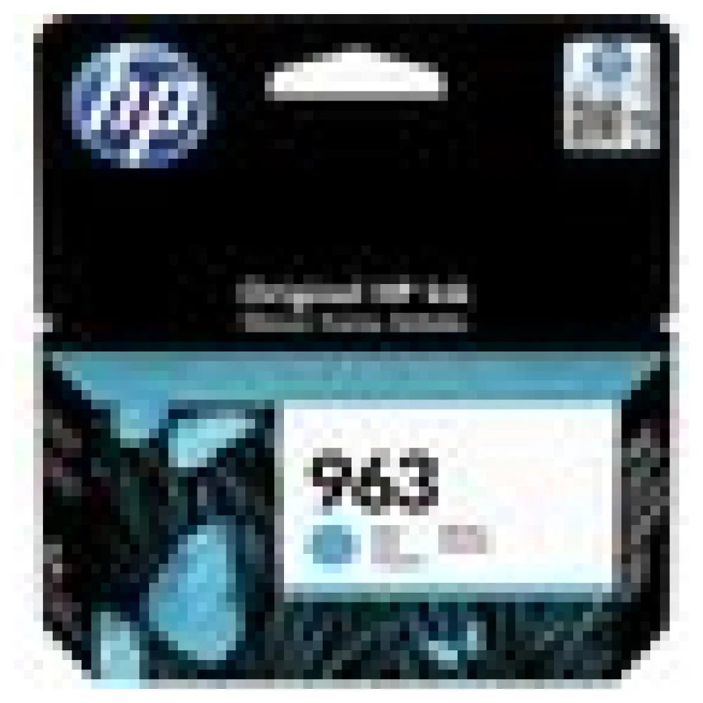 Original HP 3JA23AE / 963 Tintenpatrone cyan – Bild 3