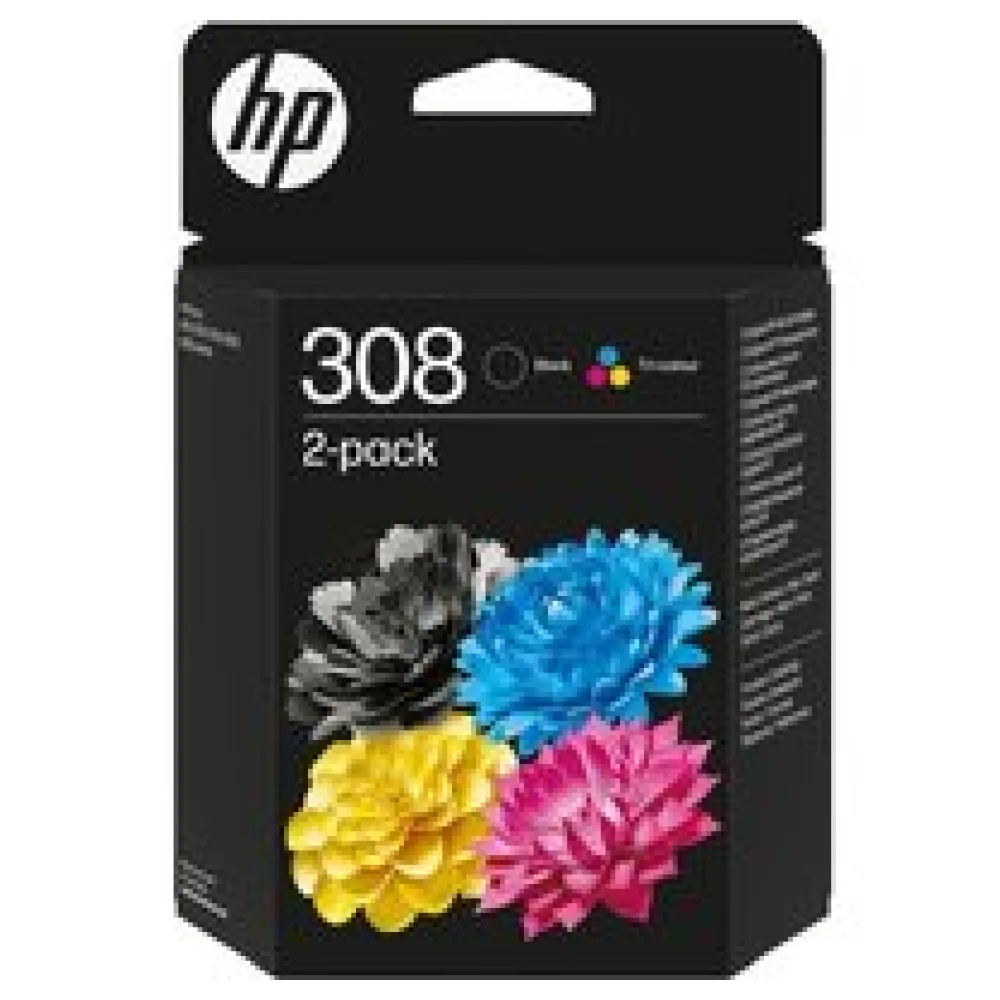Original HP 6L6S6UE / 308 Druckkopfpatrone Multipack – Bild 2